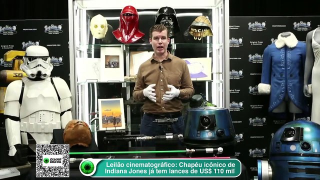Leilão cinematográfico- Chapéu icônico de Indiana Jones já tem lances de US$110 mil