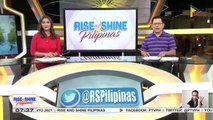 Panayam ng Rise And Shine Pilipinas kay Infectious Disease Expert Dr. Rontgene Solante kaugnay ng epekto ng Delta variant