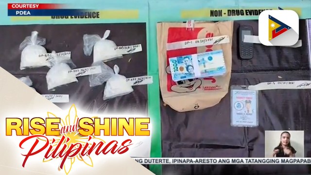 Sekyu, inaresto ng mga tauhan ng PDEA sa Las Pinas City