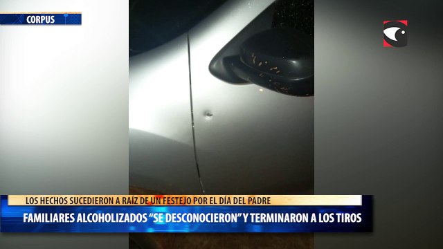 Familiares alcoholizados “se desconocieron” y terminaron a los tiros