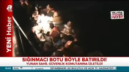 Türkiye bu görüntüleri izletti, Yunanlılar şoke oldu