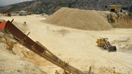 Maquinaria usada para minería ilegal fue destruida en operativo en Nariño