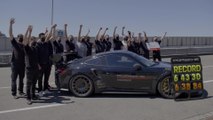 Porsche 911 GT2 RS with Manthey Performance Kit on the Nürburgring Nordschleife