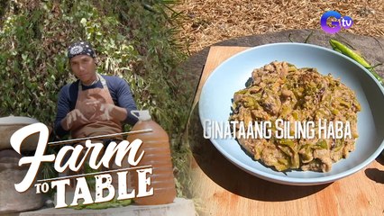 Farm To Table: No-meat Ginataang Siling Haba, ibinida ni Chef JR Royol!