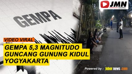 REPORTASE - GEMPA 5,3 MAGNITUDO GUNCANG GUNUNG KIDUL YOGYAKARTA