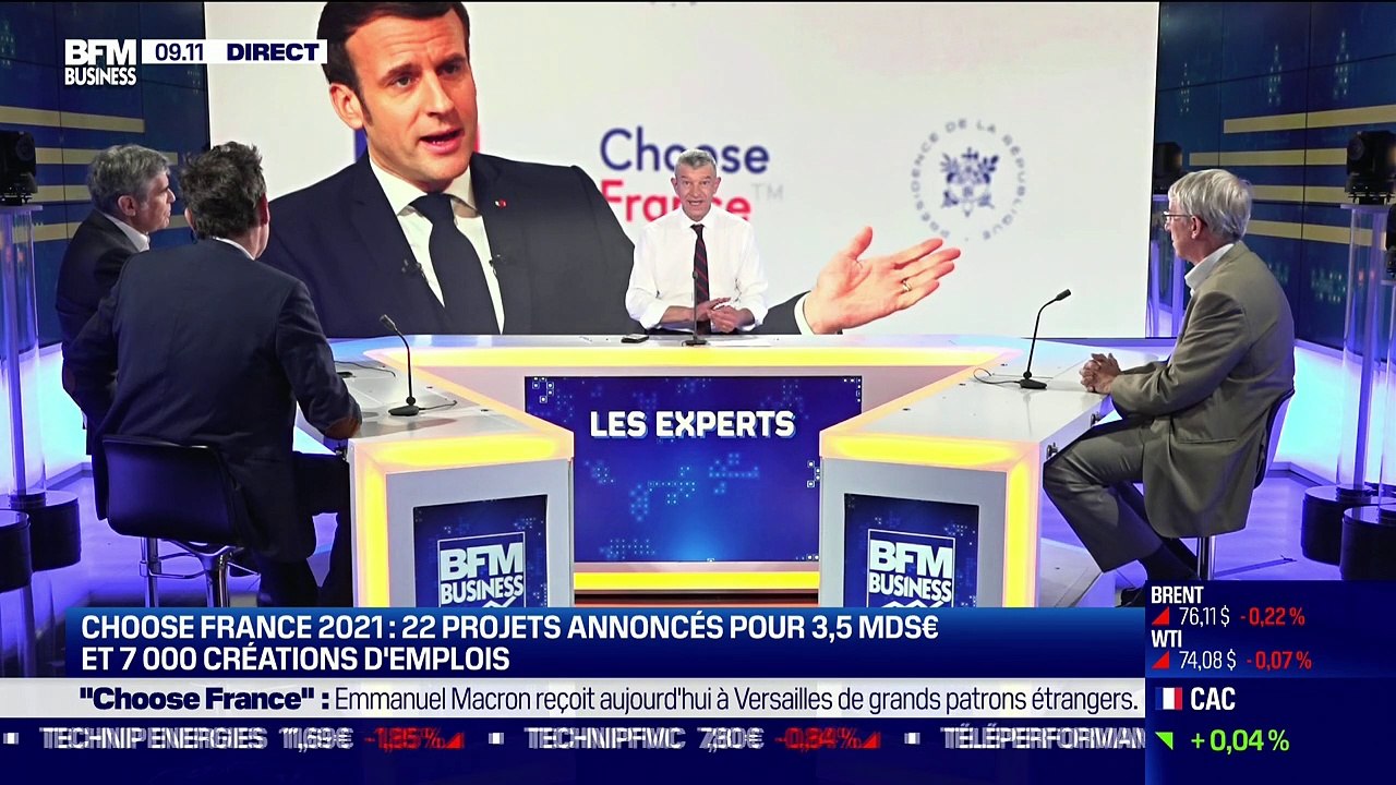Les Experts : 22 projets annoncés au Choose France 2021 pour 3,5 milliards d'euros et 7 000 créations d'emplois - 28/06