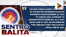 P9-B pondo para sa panibagong yugto ng special risk allowance ng health workers, inilabas na ng DBM