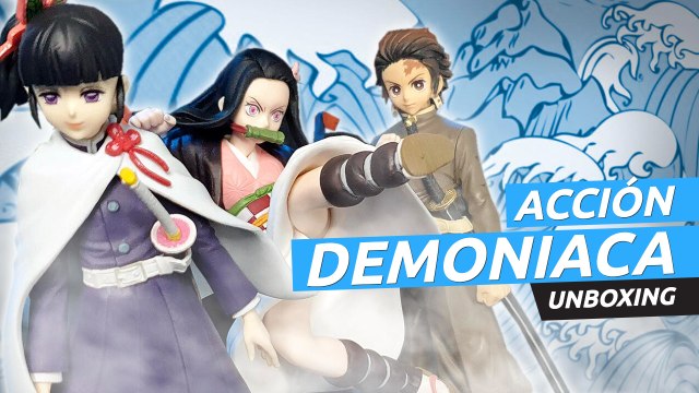 ¡Figuras de Demon Slayer que quitan el hipo! Unboxing de Kimetsu no Yaiba