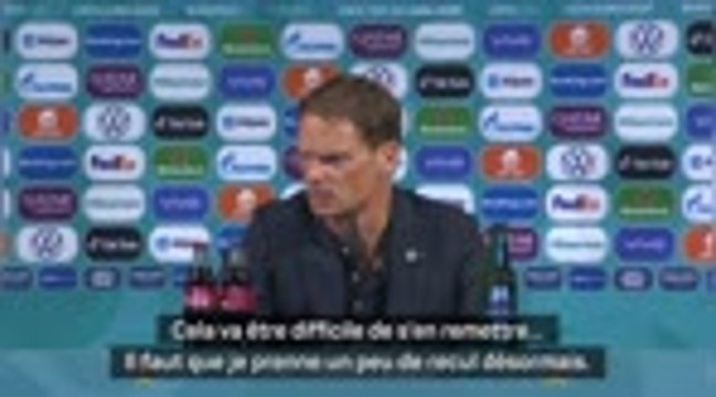 8es - de Boer : D'abord digérer cette défaite au goût amer