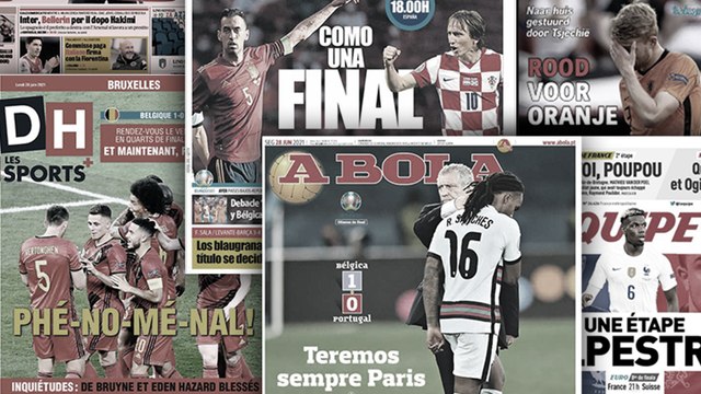 Le Portugal sous le choc après l'élimination contre la Belgique, l'Inter a ciblé le successeur d'Achraf Hakimi