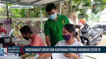 Masyarakat Umum dan Karyawan Terima Vaksinasi Covid 19