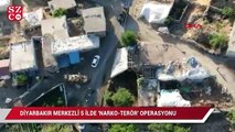 Diyarbakır merkezli 5 İlde 'Narko-Terör' operasyonu