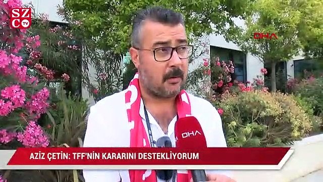 Aziz Çetin: TFF'nin kararını destekliyorum. Türkiye'yi yabancı çöplüğüne çevirmeyelim