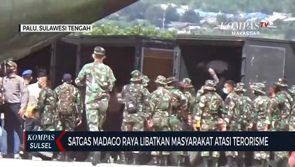 Satgas Madago Raya Libatkan Masyarakat Atasi Terorisme