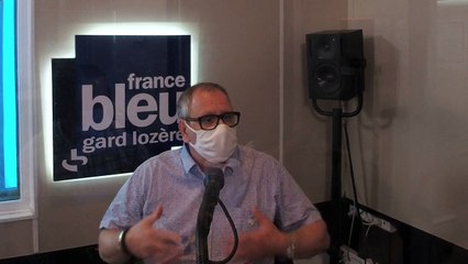 Abderzak Berkani, candidat du Rassemblement National sur la canton Nîmes 3