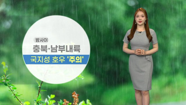 [날씨] 내륙 곳곳 요란한 소나기...점차 전국으로 확대 / YTN