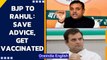 Rahul Gandhi's white paper: BJP asks if Gandhis are vaccinated, & why not? | Oneindia News