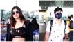 Himansh Kohli & Akanksha Puri Snapped At The Airport
