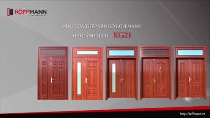 [KOFFMANN] + 99 mẫu cửa 2 cánh lệch đẹp mê ly