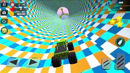 Mountain Gear Race 3D Monster Truck Stunts - 4x4 Car Driving Racing - Android Gameplay #2