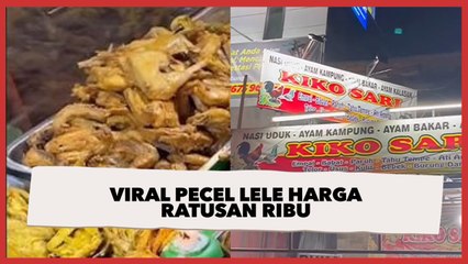 Viral Pecel Lele Harga Ratusan Ribu, Pernah Coba?