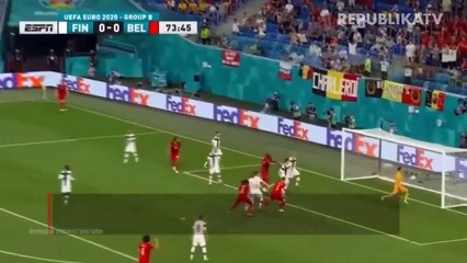 Belgia Melenggang ke Babak 16 Besar Euro 2020