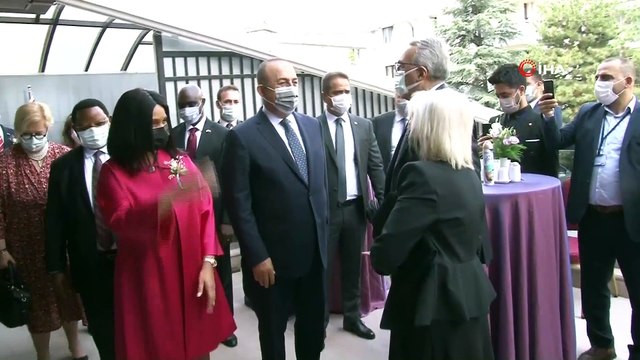 Dışişleri Bakanı Çavuşoğlu, Gine Bissau’nun Ankara Büyükelçiliği'nin açılış törenine katıldı
