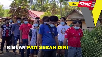 Ribuan Pati serah diri
