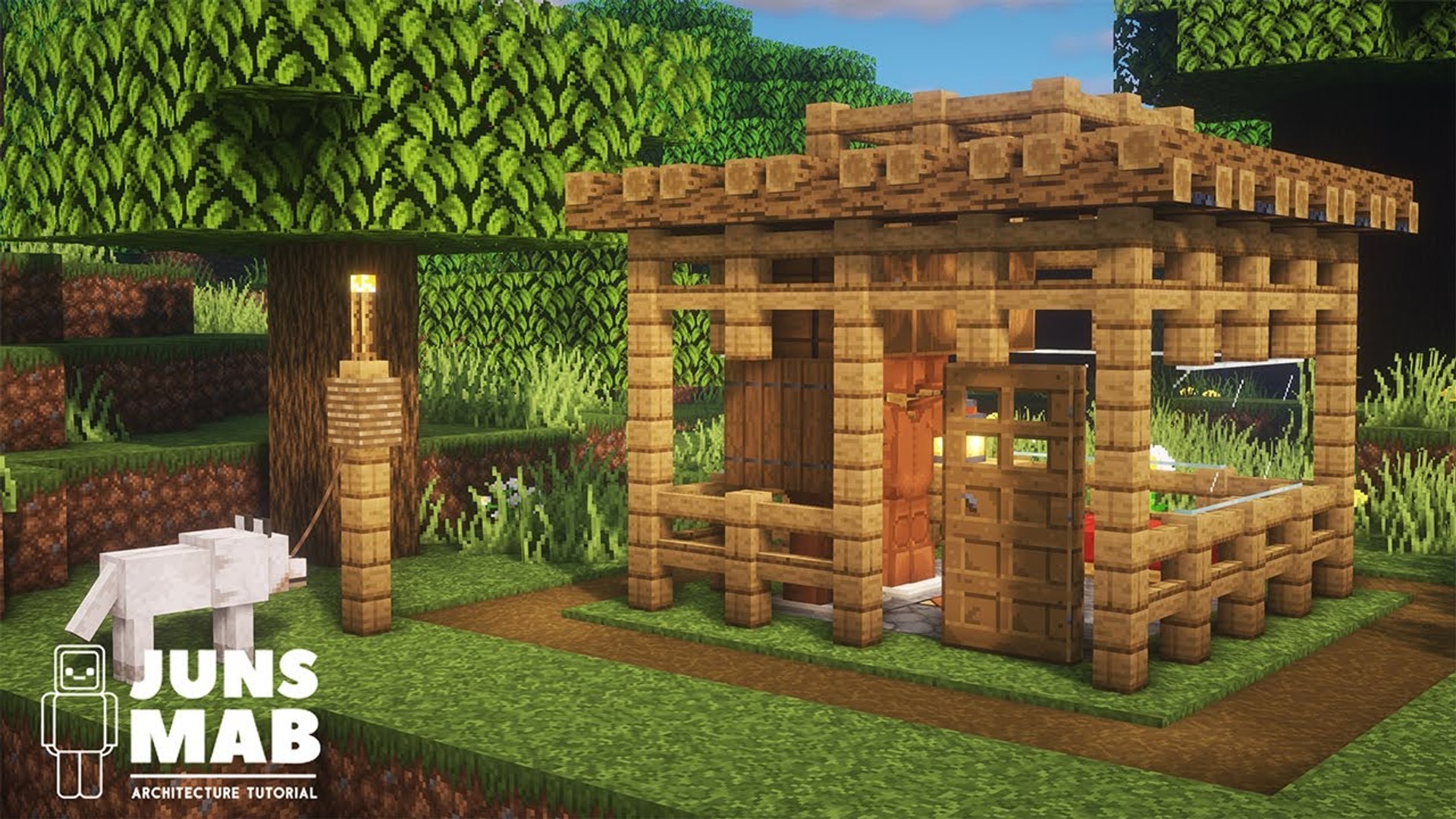 Minecraft Survival House Tutorialhow To Build A Starter House In Minecraft 180 Video Dailymotion