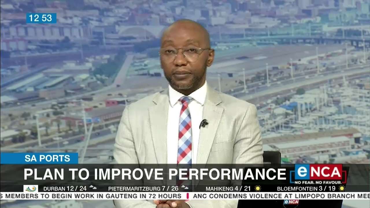 Plans to improve SA ports performance
