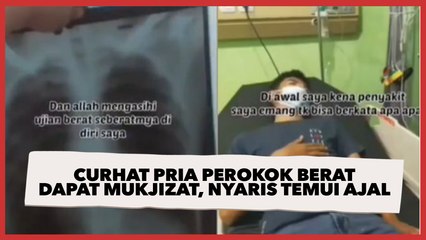 Curhat Pria Perokok Berat Bak Dapat Mukjizat, Pernah Koma 2 Hari, Nyaris Temui Ajal