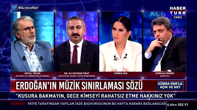 AKP'li Resul Tosun'dan 'müzik yasağı' yorumu: Başkan Erdoğan'ın kendisi müzisyen