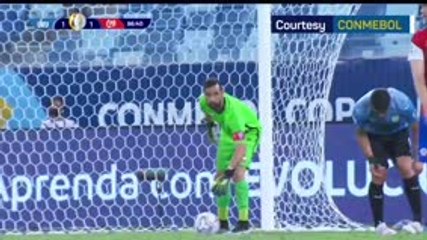 Suarez discovers a new time-wasting tactic against Chile