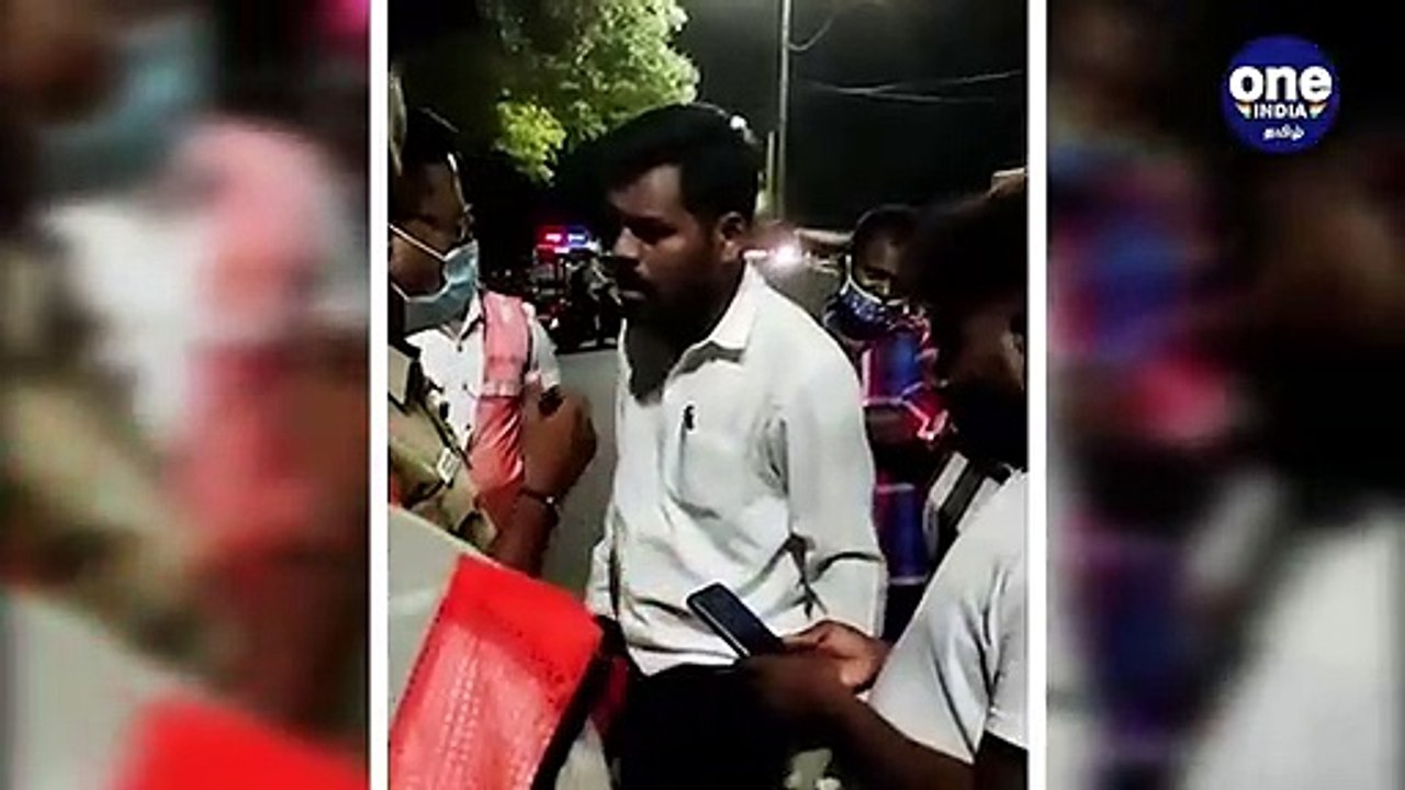 "ரோட்ல எதுக்கு நிக்கறீங்க.. இன்னா பன்றீங்க.." போதையில் போலீஸாருடன் தகராறு செய்த விசிக வழக்கறிஞர்!