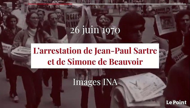 Juin 1970 : l’arrestation de Jean-Paul Sartre et Simone de Beauvoir