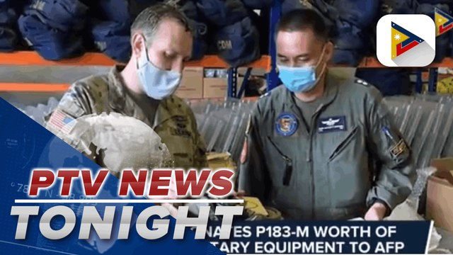 US government donates P183-M worth of weapons, military equipment to AFP; Suspect in North Cotabato bombing arrested; DOH: Stress, anxiety level of Filipinos went up due to the pandemic; LP talking with candidates from other parties to form coalition for