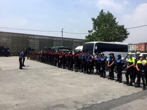 Okmeydanı'nda Özel Harekat destekli dev asayiş denetimi