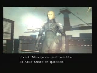 MGS2: 38 Raiden remonte a la surface