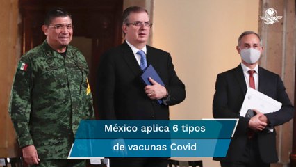 México acumula 50 millones de dosis de vacunas contra el Covid-19: Ebrard