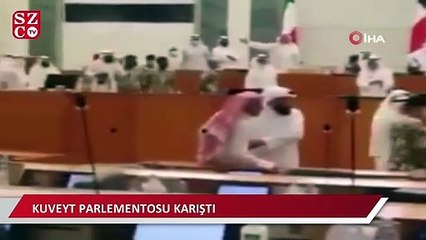 Kuveyt parlamentosunda kavga