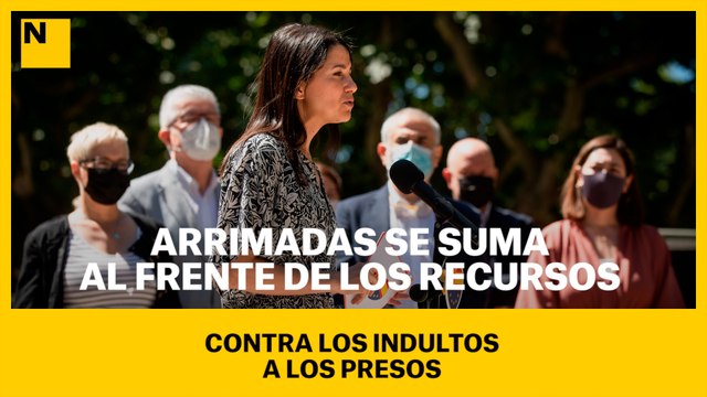Arrimadas se suma al frente de los recursos contra los indultos a los presos