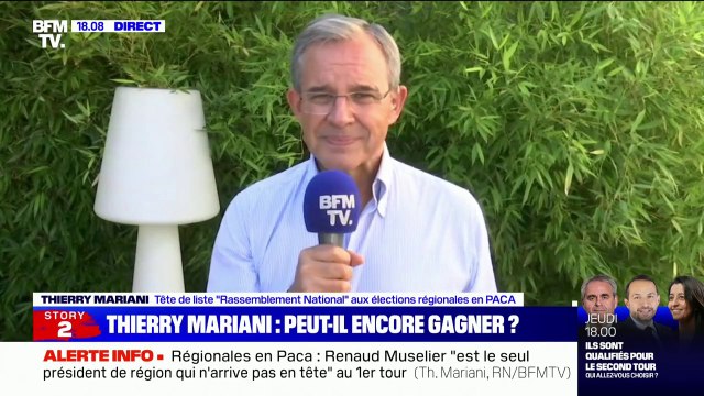 Thierry Mariani: Si la région PACA reste dans les mains de Monsieur Muselier, le premier qui ouvrira le champagne, c'est le président Macron