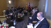 TBMM Başkanı Şentop, Kuzey Makedonya Meclis Başkanı Caferi ile görüştü