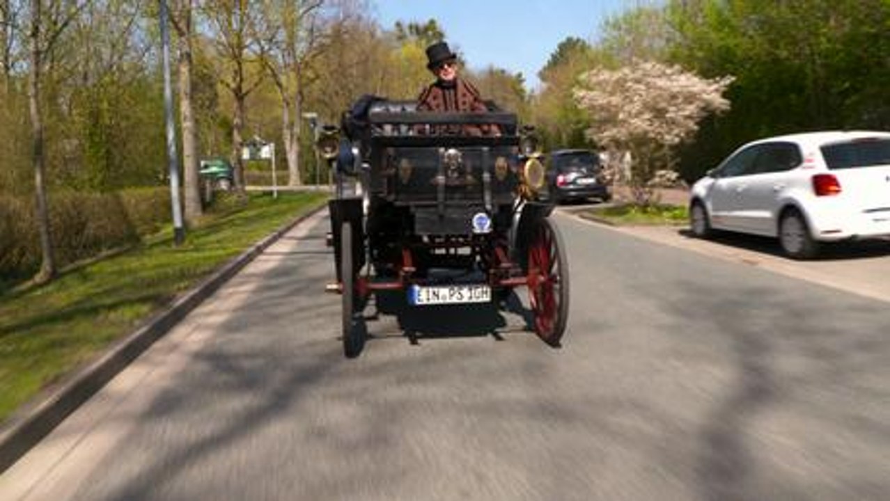 Benz Victoria, das älteste Fahrzeug auf Deutschland Straßen