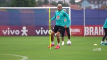 Neymar, Firmino and Brazil Teammates Train Ahead of Copa America Match Against Colombia