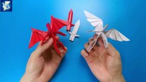 origami angel and devil's wings