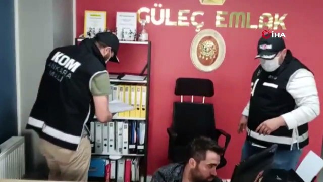 Tuzağa düşürdükleri yabancı uyruklu kişileri oturma izni vaadiyle dolandıran çeteye yönelik düzenlenen operasyonda 45 kişi gözaltına alındı