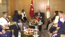 TBMM Başkanı Şentop, Arnavutluk Meclis Başkanvekili Hysi'yi kabul etti