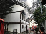 Kastamonu'da tarihi konakta yangın çıktı