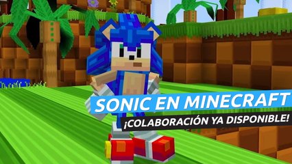 ¡Sonic en Minecraft! - Nueva colaboración ya disponible